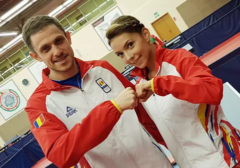 Ovidiu Ionescu și Bernadette Szocs au cucerit medaliile de argint în proba de dublu mixt la Jocurile Europene de tenis de masă