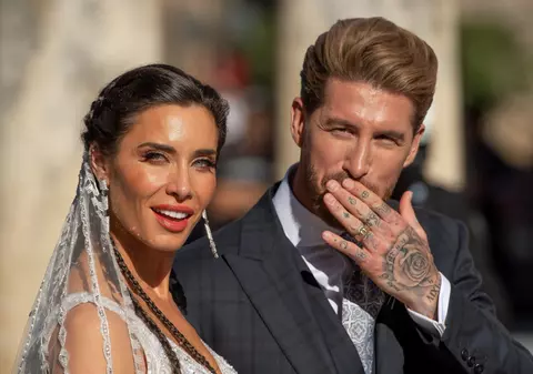 Sergio Ramos a plătit 1 milion de euro ca să-i cânte la nuntă  trupa AC/DC! Imagini de la cununia fotbalistului