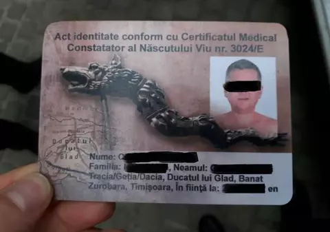 Un șofer a fost amendat de polițiști după ce le-a prezentat un buletin pe care scria "născut viu din Ducatul lui Glad"