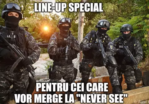 Mesaj inedit transmis de MAI  participanților la Neversea 2019: "Brățara se primește gratuit, dar se pune pe ambele mâini...de regulă din poziția pe burtă"