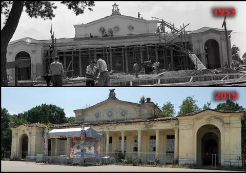 FOTO&VIDEO/ Vor să repare într-un an ce au distrus în 30. Ruinele Teatrului Bazilescu au ajuns la Primăria Sectorului 1, care promite că vara viitoare va ține aici spectacole