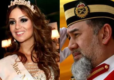 Fostul rege al Malaeziei a divorțat de fosta Miss Moscova 2015, la șase luni după ce a abdicat de la tron ca să fie cu ea