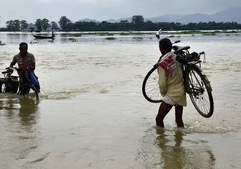 Inundații catastrofale în India. Peste 1,5 milioane de sinistrați