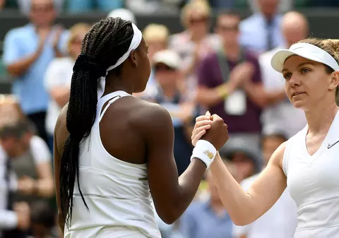 VIDEO | Reacția Simonei Halep, după victoria împotriva revelației momentului, Cori Gauff