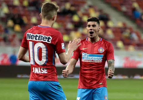 FCSB – Milsami 2-0, turul I preliminar Europa League. Tănase a decis prima manșă