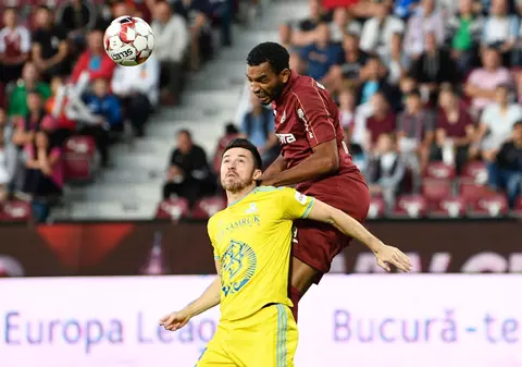 CFR Cluj - Astana 3-1, în turul 1 preliminar în Liga Campionilor. Billel Omrani, omul care a adus calificarea. Urmează Maccabi Tel Aviv