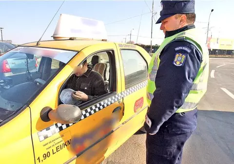 Taximetriștii de la aeroporturi, amendați cu peste 300.000 de lei