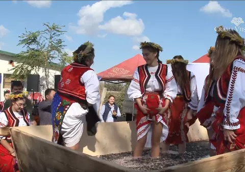 Un producător de vin susține că a angajat virgine pentru a zdrobi strugurii. A prezentat certificatele la TVR