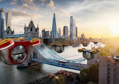 Cum va arăta lumea peste 50 de ani: autostrăzi subacvatice, autobuze și taxiuri zburătoare, case care se curăță singure