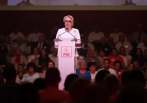 Dăncilă, atac la Klaus Iohannis, în Congresul PSD: "Pentru cel care promitea lucrul bine făcut pare că ceasul a stat demult"