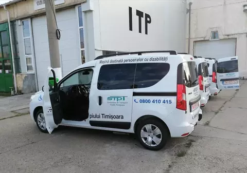 Transport public special pentru persoanele cu dizabilități locomotorii din Timișoara