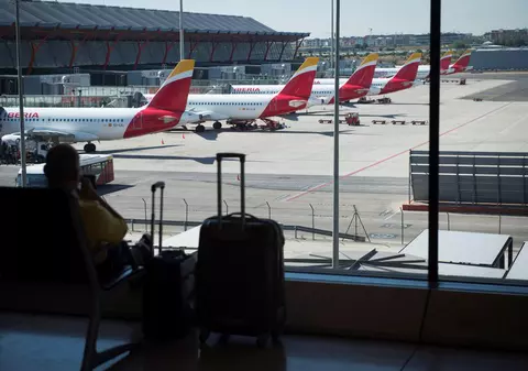 Incident pe aeroportul Barajas din Spania, după ce un avion a pierdut din altitudine