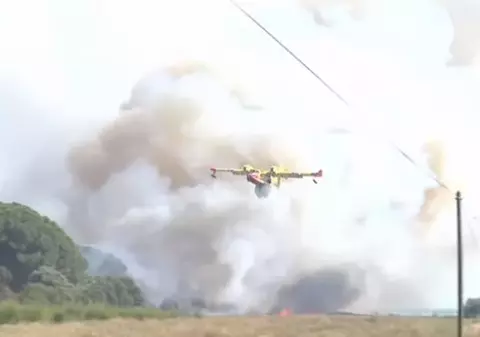 Un avion de stingere a incendiilor s-a prăbuşit în Franţa