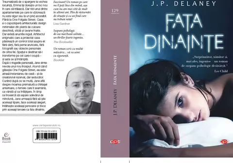 ”Fata dinainte”, de J.P. Delaney | RECOMANDARE DE CARTE