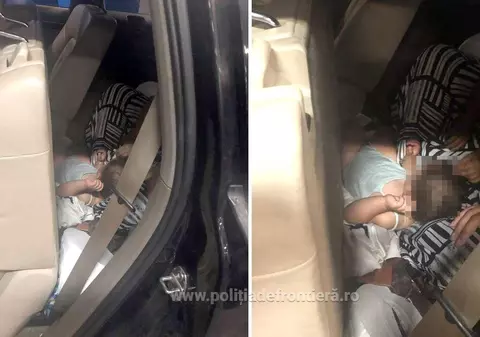 Fetiţă de 10 luni, ascunsă de mama ei sub fustă, între banchetele mașinii, cu intenția de a fi trecută ilegal frontiera. Cum și-a motivat femeia gestul său