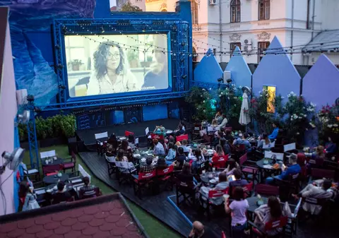Grădina cu Filme, un cinematograf în aer liber chiar în centrul Bucureștiului