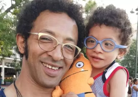 Kamara și fiul său, moment emoționant la VIVA! Influencers Party