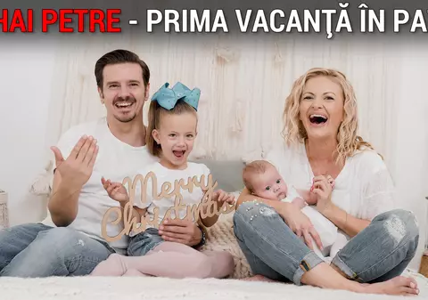 Prima vacanță în patru a fost cea mai frumoasă pentru Mihai Petre. Și-a dus fetele în Italia
