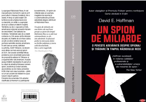”Un spion de miliarde”, David E. Hoffman | RECOMANDARE DE CARTE