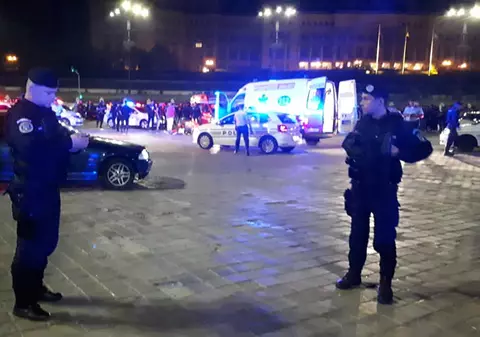 UPDATE | Crimă în Piața Constituției! Un om a murit după o bătaie cu săbii, bâte și împușcături între două clanuri rivale. Miza a fost traficul de persoane. 10 instituții importante își au sediile în apropiere