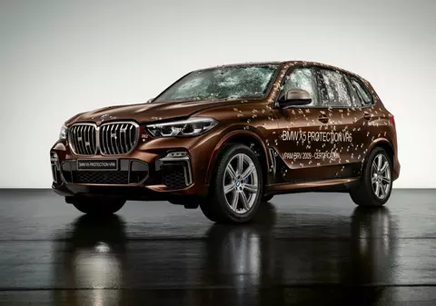 Cum arată SUV-ul blindat creat de BMW care e imun la gloanțe de Kalașnikov, bombe și atacuri cu drone