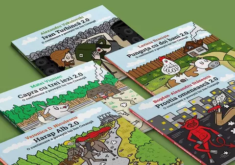 Proiect inedit al Festivalului de Literatură de la Iași. Cinci scriitori contemporani români vor continua poveștile lui Ion Creangă