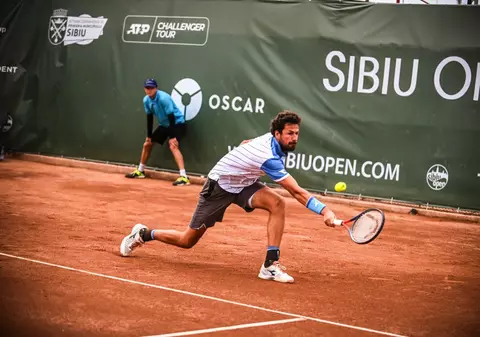 Finala Openului de tenis al Sibiului, câștigată de Danilo Petrovici. Francezii au triumfat la dublu