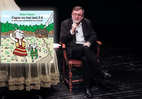 Scriitorul Matei Vișniec continuă povestea lui Creangă. În „Capra cu trei iezi 2.0” aflăm ce i se întâmplă iedului cel mic. Istorisirea se citește dintr-o suflare și va fi lansată la Iași, în cadrul FILIT