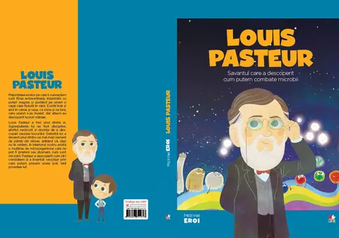 ”Micii mei eroi” - Louis Pasteur | RECOMANDARE DE CARTE