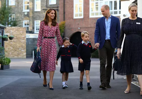 Prințesa Charlotte a început școala. Va studia în același loc în care merge și fratele ei prințul George