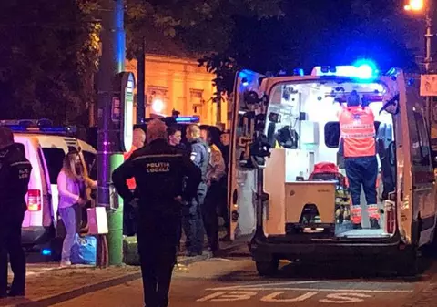 Bătaie în Arad, după ce un bărbat și-a prins soția urcând în taxi cu posibilul amant / VIDEO