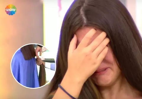 O tânără a leșinat la un show TV după ce i s-au tăiat 30 de centimetri din păr