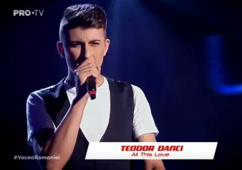 Drama lui Teodor Danci, concurent la Vocea României. Tatăl lui a murit în timpul preselecțiilor