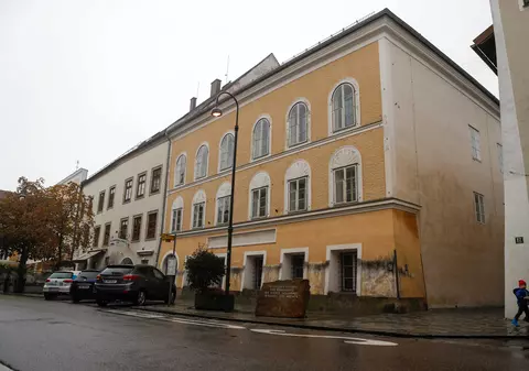 Casa în care s-a născut Adolf Hitler, transformată în secție de poliție