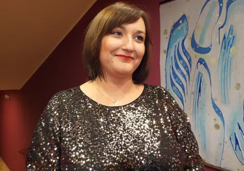 Ecaterina Ladin, actrița din "Las Fierbinți", e strigată "Dalida", în piață:"Mai primesc și un pătrunjel gratis"