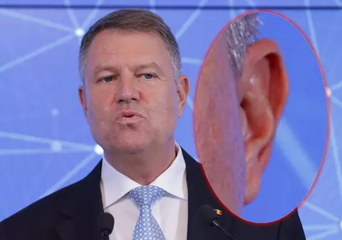 Iohannis a lămurit misterul: poartă sau nu cască în ureche când vorbește în public