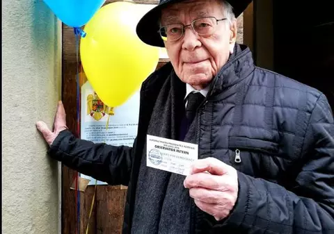 Mesajul lui Mihai Șora la alegerile prezidențiale 2019. "Forța noastră este votul. Nu alegem doar un om, ne alegem viitorul"