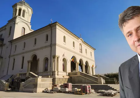 Florentin Pandele pune mozaic de 23 de milioane de lei în catedrala din Voluntari. „Suma este estimată de specialiști. Nu sunt nici mozaicar, nici pictor de biserici”