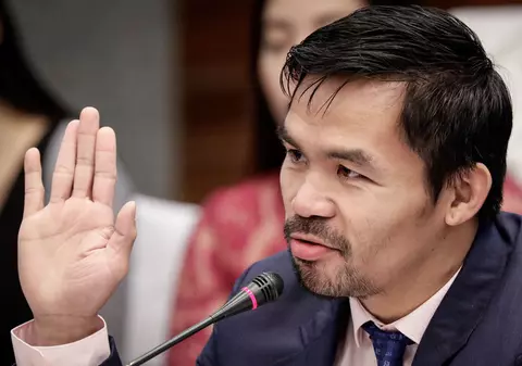 Manny Pacquiao va candida pentru funcţia de preşedinte în Filipine