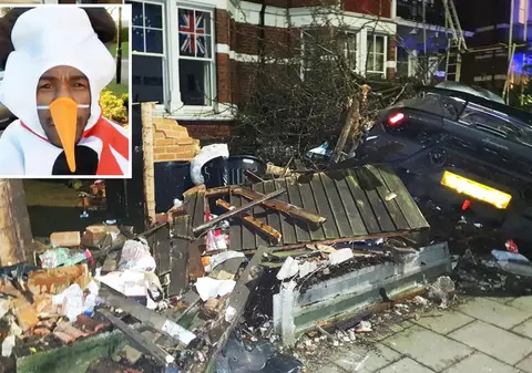 Un fotbalist îmbrăcat în om de zăpadă și-a făcut praf Lamborghini-ul, de Crăciun. A doua zi a intrat pe teren