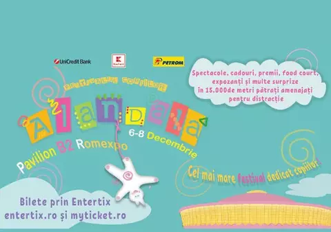 Copiii, așteptați la ”Alandala”, cel mai mare festival dedicat micuților (PUBLICITATE)