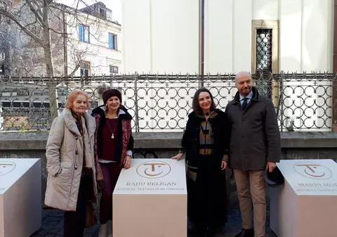 ”Aleea Comediei” în Capitală. Dem Rădulescu, Gheorghe Dinică, Marin Moraru, Radu Beligan, Amza Pellea și Iurie Darie, primii actori omagiați