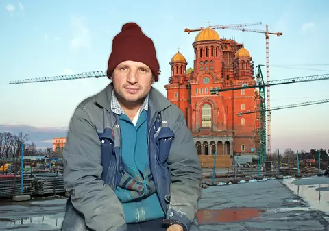 Ziua muncește pe șantierul Catedralei Mântuirii Neamului, noaptea se roagă să nu fie evacuat dintr-un subsol: „De Crăciun mă tem că o să-mi iau strada înapoi”