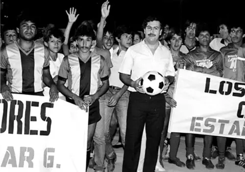Pablo Escobar, lordul drogurilor, a fost un fan înrăit al fotbalului