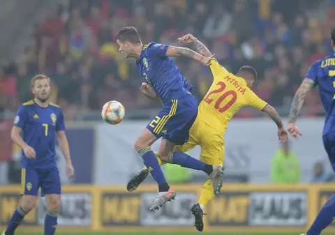 UEFA a decis că nu au fost scandări rasiste la meciul România - Suedia. FRF a fost totuși amendată