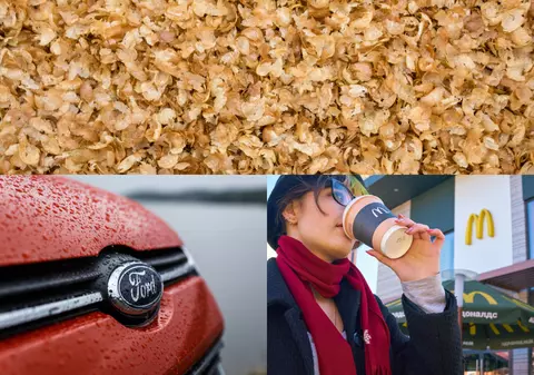 Piese auto, realizate din resturi de cafea reciclate. Ford vrea să colaborează cu McDonald's pentru a produce componente mai ușoare