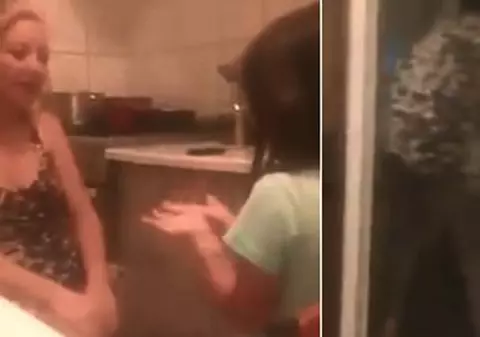 Fetița bătută de mamă cu mătura a fost luată de autorități. Poliția a deschis dosar penal