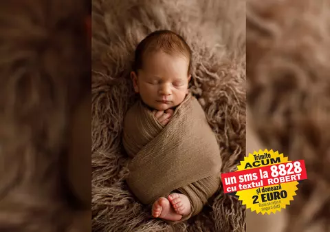 Robert face zeci de ore de kineto, masaje și exerciții de respirație. Viața bebelușului de 3 luni, bolnav de amiotrofie spinală, depinde de un vaccin ce costă 2.125.000 de dolari