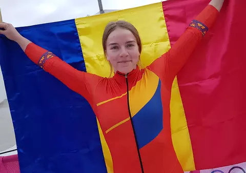 Georgeta Popescu a câștigat medalia de aur la monobob la Jocurile Olimpice de Tineret