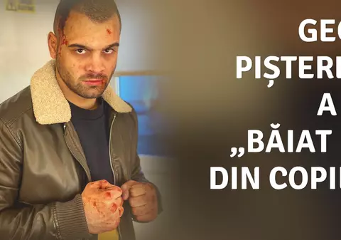VIDEO/ Nu-s băiat rău, sunt chiar sensibil”. Învățat de mic cu greutățile, George Piștereanu a muncit de la 12 ani, pe șantier